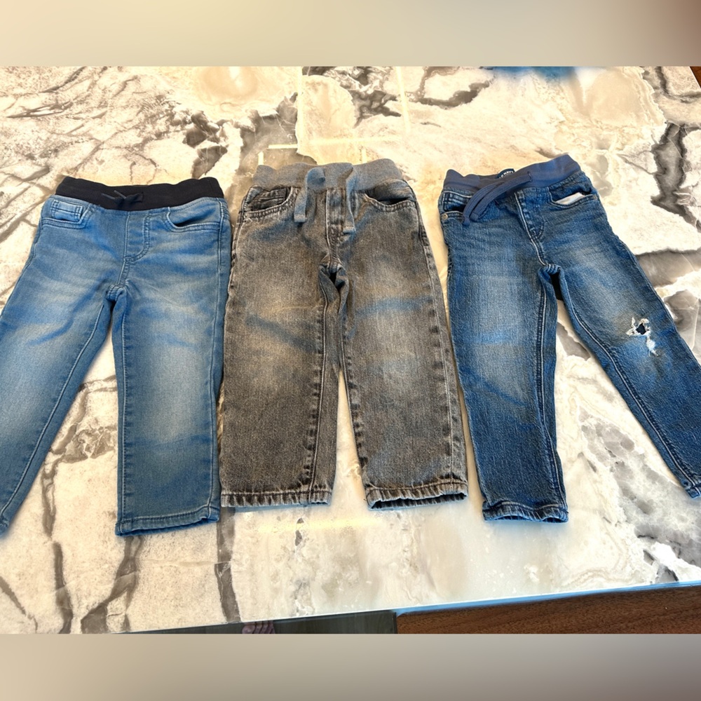 Toddler Size 2 Jeans Set of Three